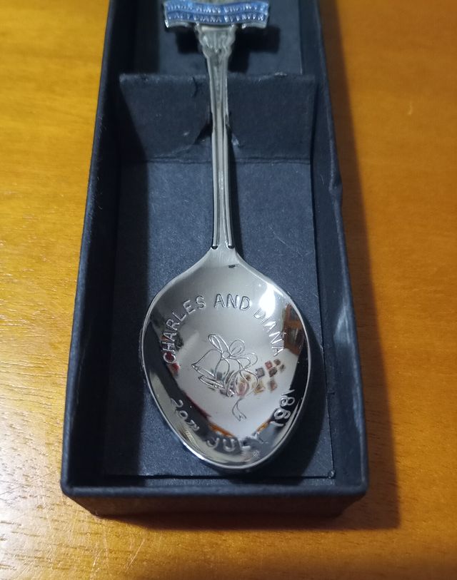 Cuchara Conmemorativa Boda 29 July 1981