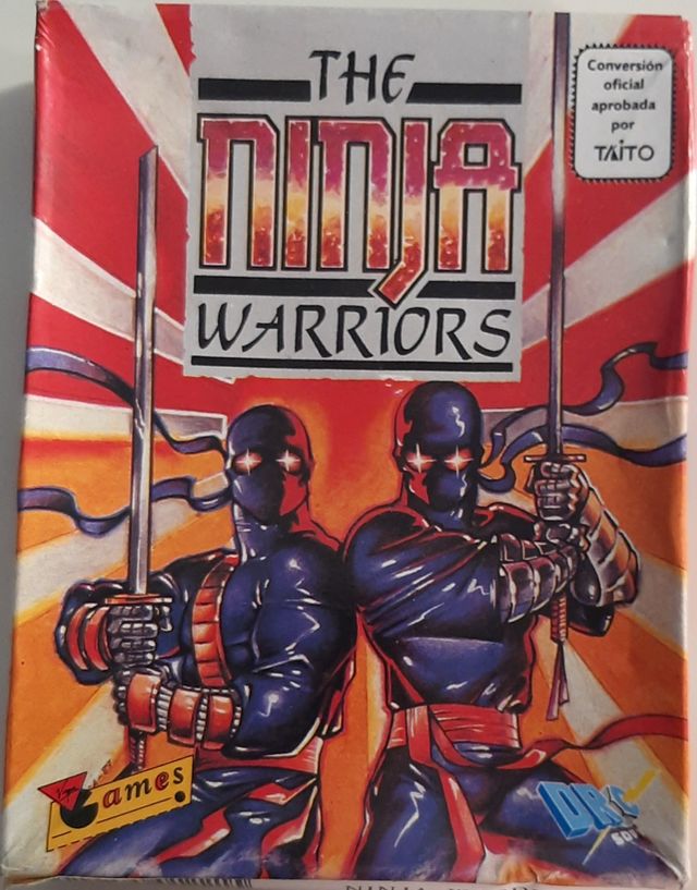 The ninja warriors. Commodore cassette