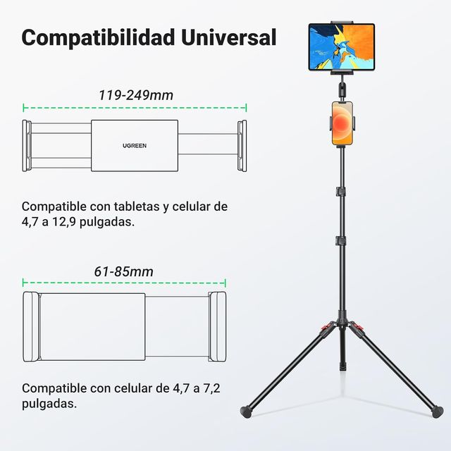 UGREEN Soporte para Tableta 2 en 1 Altura 174cm