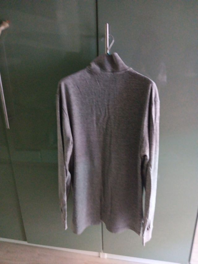 Maglioncino polo grigio uomo Ralph Lauren