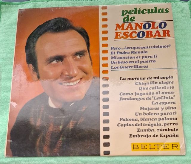 Manolo Escobrar Filme Vinil