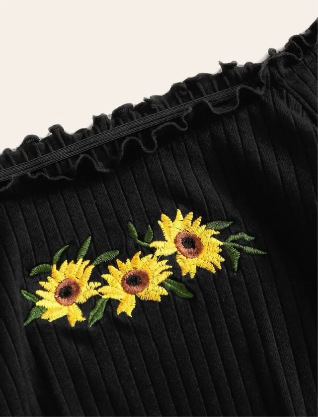 Crop top scollo barchetta