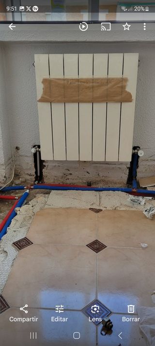 Trabajo de fontanería 