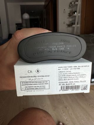 Green Irish Tweed de Creed