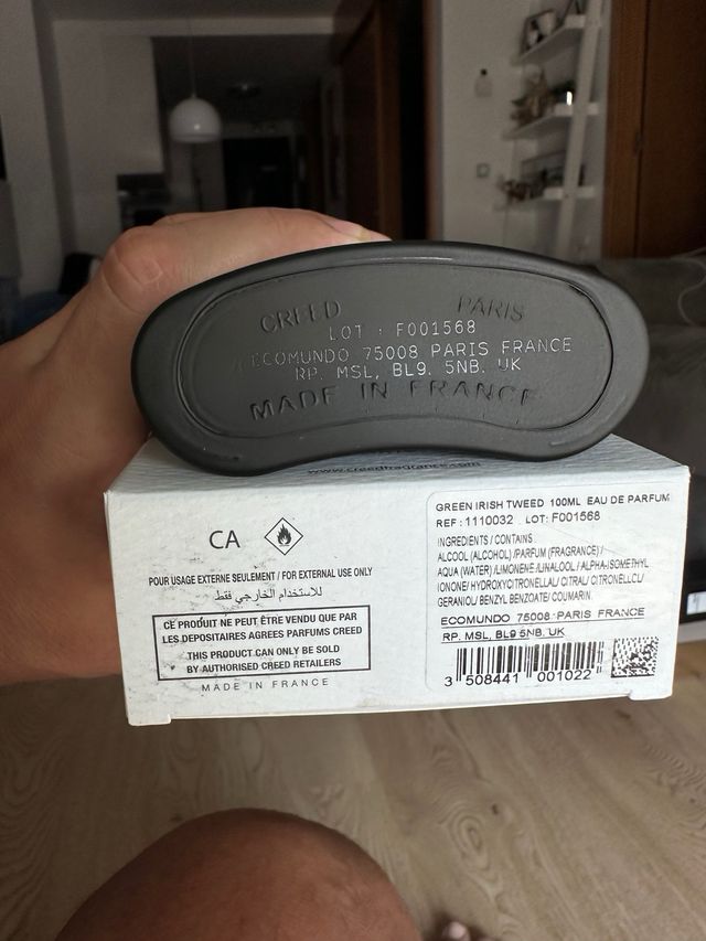 Green Irish Tweed de Creed