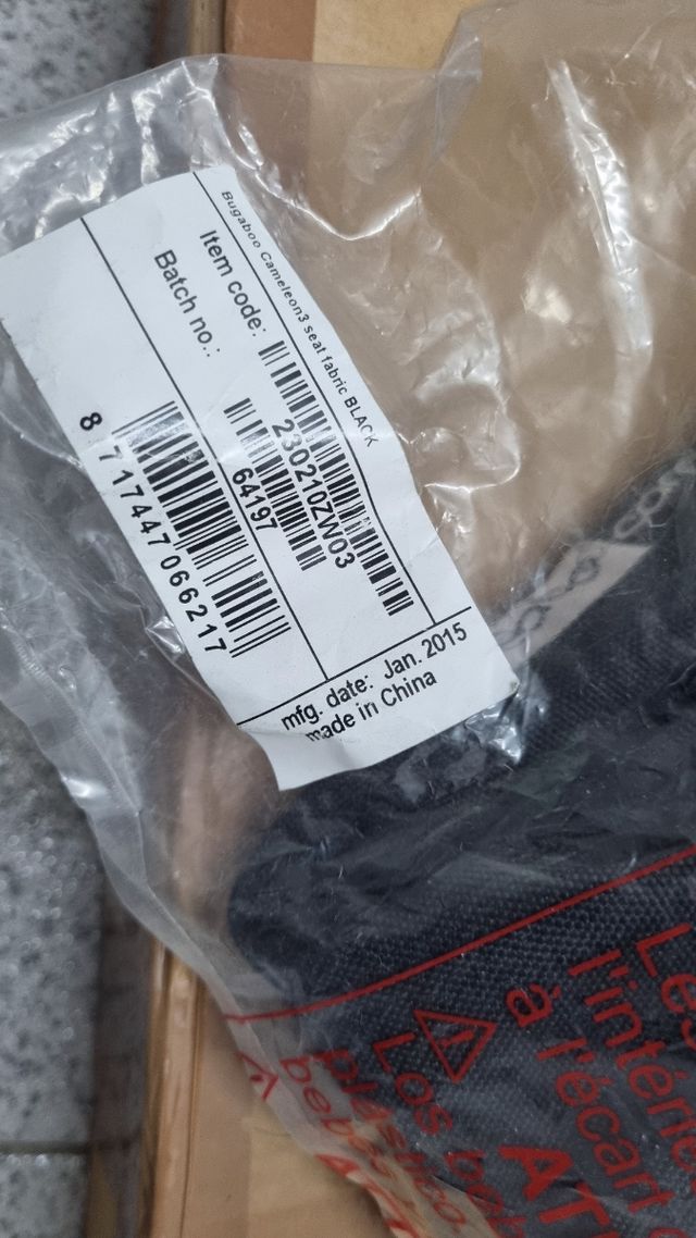 Textil Asiento Bugaboo Camaleon3