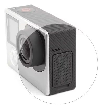 GoPro Hero 4 - 3 Mini USB Side Door Cover