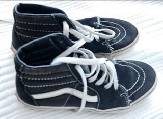 Vans negros de bota n°35