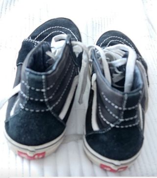 Vans negros de bota n°35