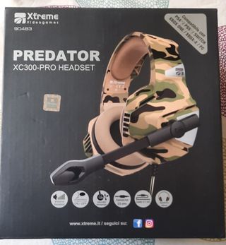Auriculares GAMER PREDATOR micrófono