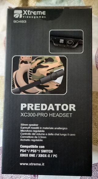 Auriculares GAMER PREDATOR micrófono