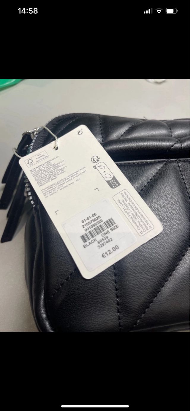 Bolso negro primark