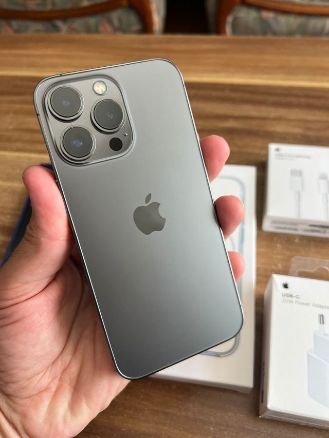 iphone 13 pro 5G 128GB grafito como nuevo
