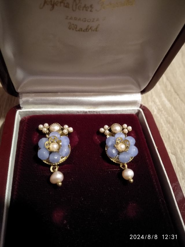 PENDIENTES ANTICUARIO