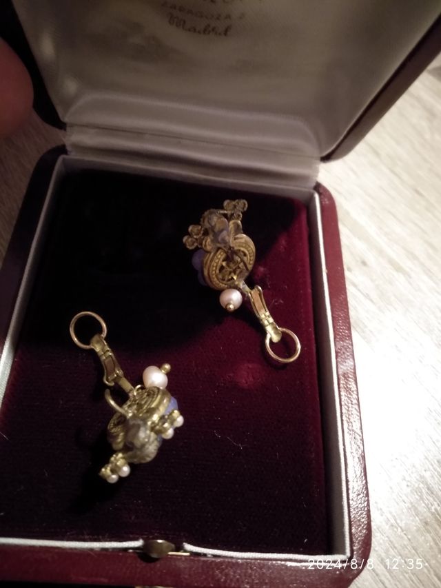 PENDIENTES ANTICUARIO