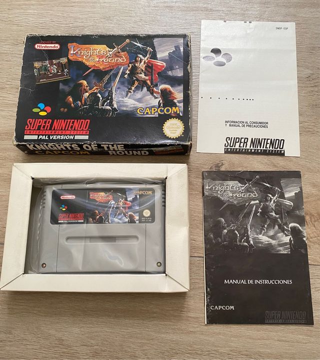 🇪🇸 Knights of the round snes 