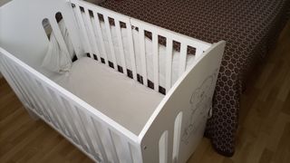 Mi cuna osito+colchón ecus organic