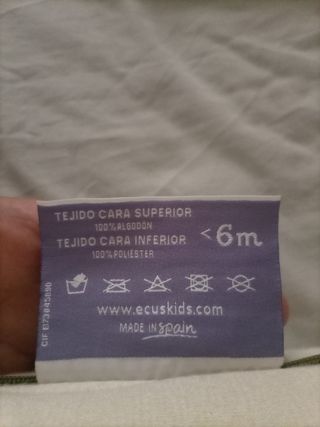 Mi cuna osito+colchón ecus organic
