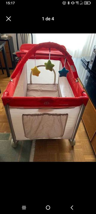 Cuna de viaje parque bebe.