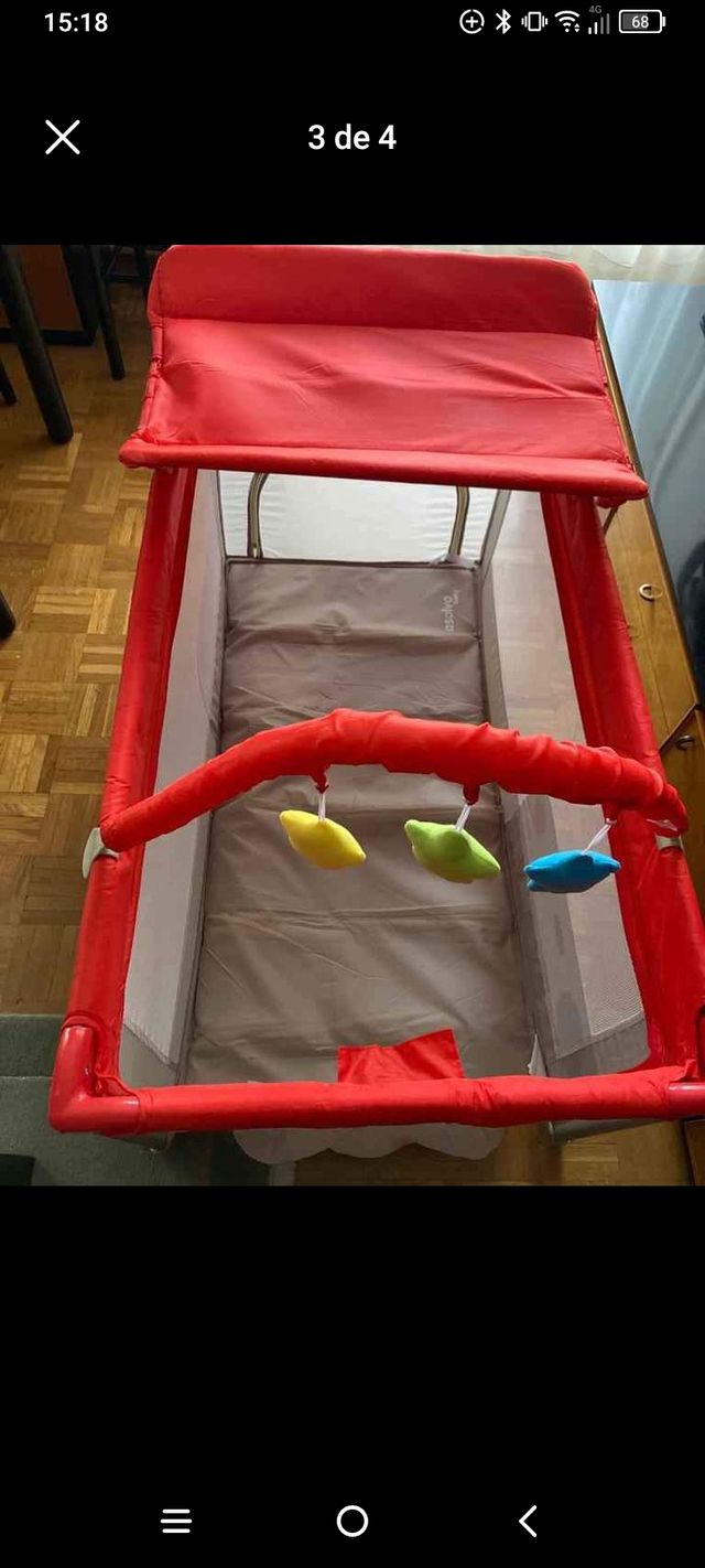 Cuna de viaje parque bebe.