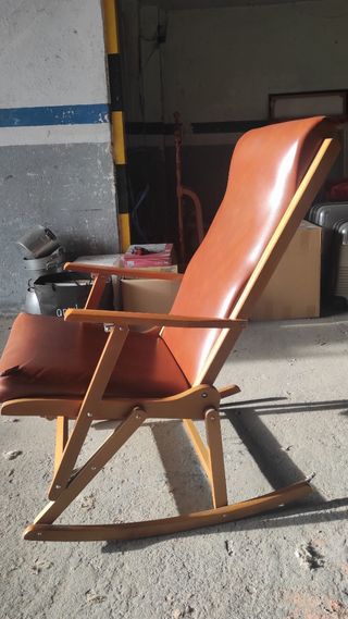 Silla balancin plegable