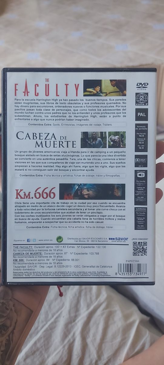 Películas de terror