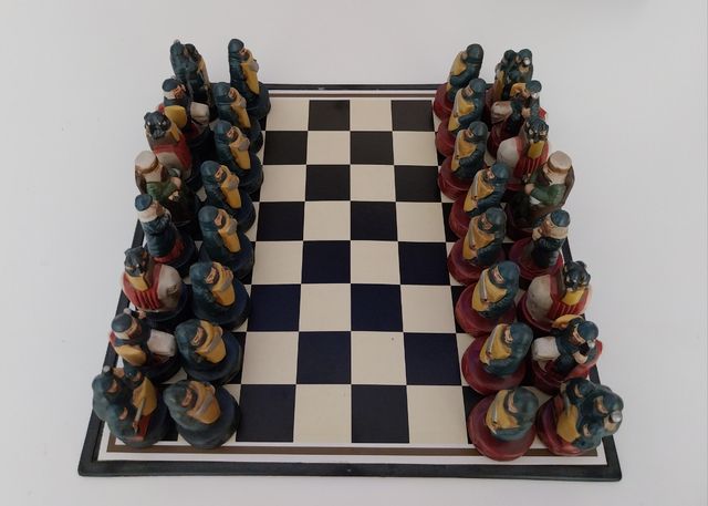 Ajedrez Alfonso X el Sabio (artesanal).