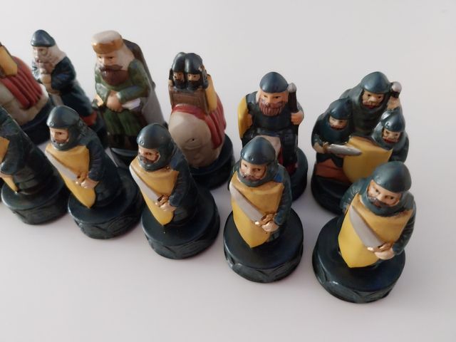 Ajedrez Alfonso X el Sabio (artesanal).