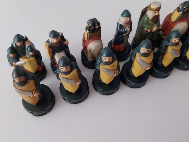 Ajedrez Alfonso X el Sabio (artesanal).