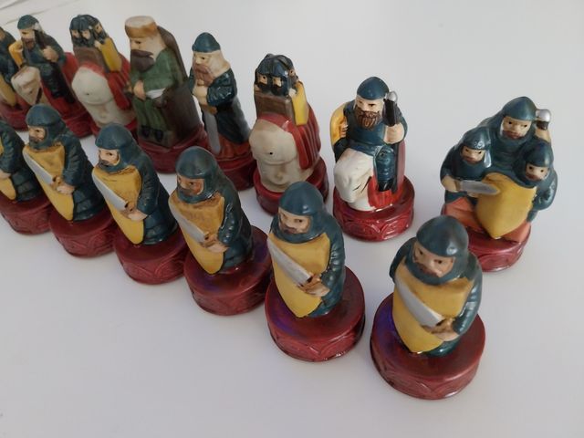 Ajedrez Alfonso X el Sabio (artesanal).