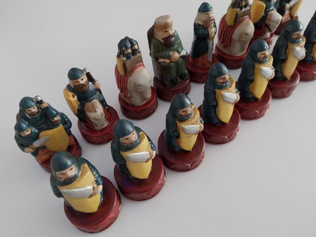 Ajedrez Alfonso X el Sabio (artesanal).