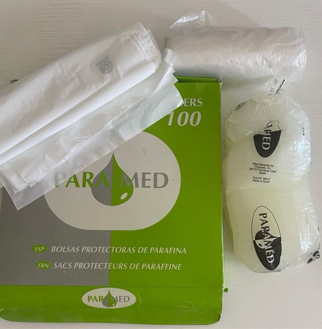 Parafina + bolsas protectoras Paramed