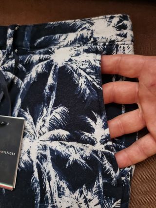 TOMMY HILFIGER ORIGINAL, PANTALÓN CORTO HOMBRE 🚹