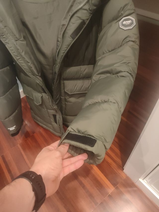 Chaqueta Plumas Zara T XL