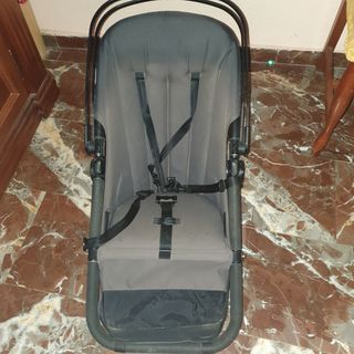 TEXTIL SOLO bugaboo gris con cinturonn