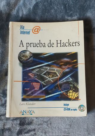 Libro "A prueba de hackers" de Lars Klander