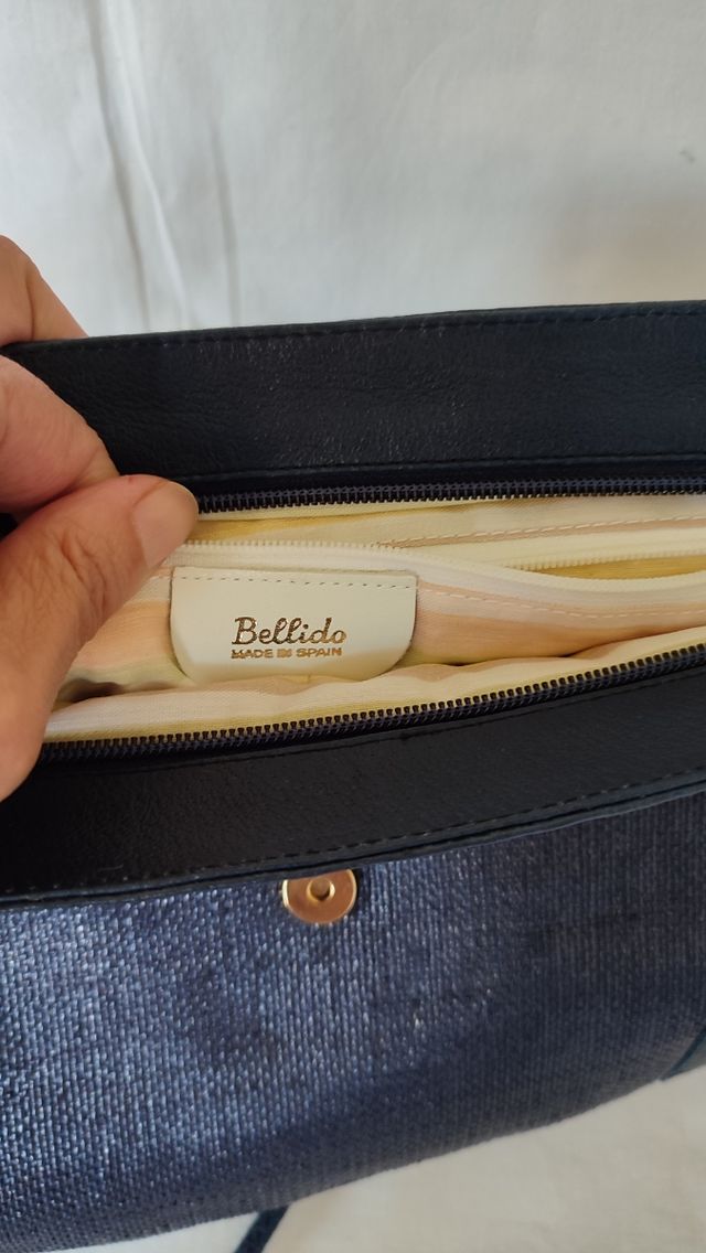 Bolso de tejido años 70