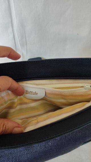 Bolso de tejido años 70