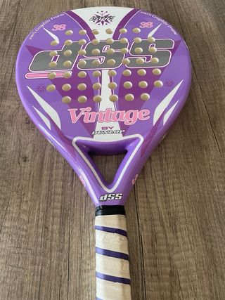 Pala padel dunlop vintage