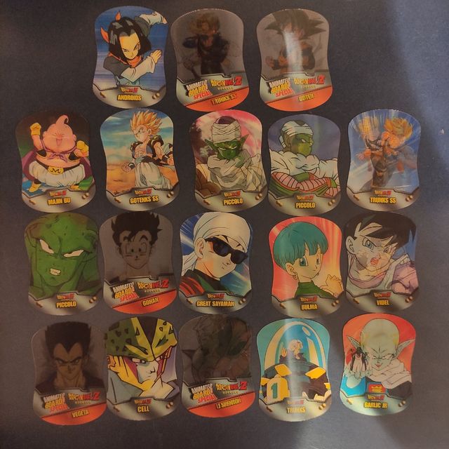 Dragon ball Z morphing cards