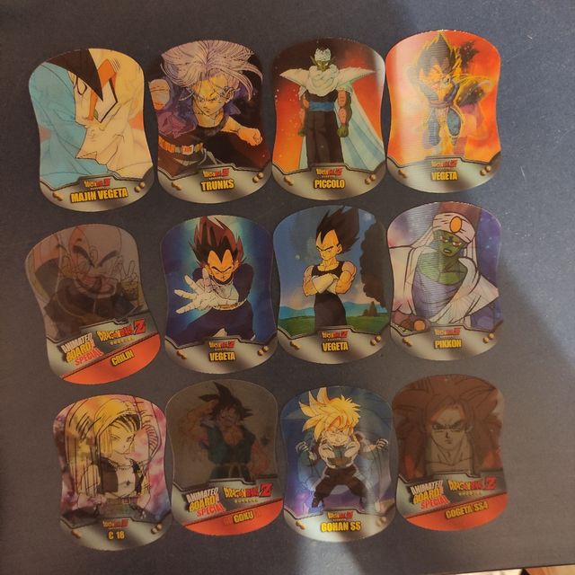 Dragon ball Z morphing cards