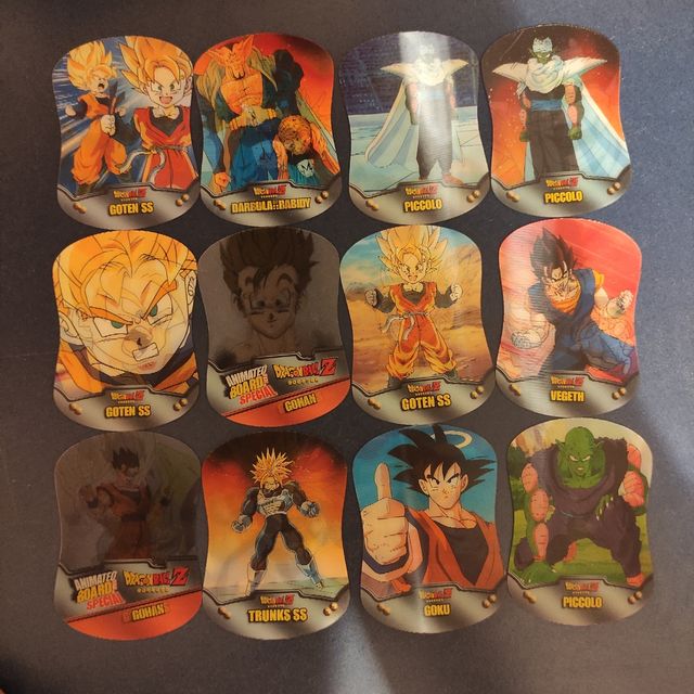 Dragon ball Z morphing cards