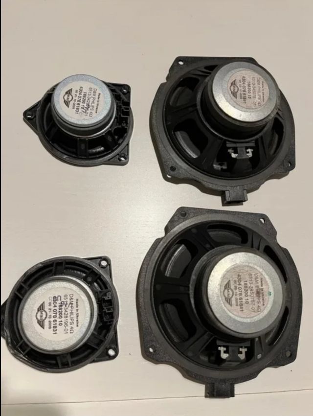 Kit altavoces mini cooper S