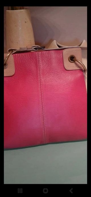 Lottusse.Bolso de auténtica piel.Nuevo