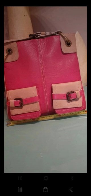 Lottusse.Bolso de auténtica piel.Nuevo