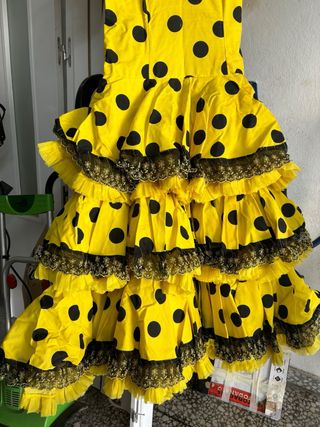 Traje flamenca
