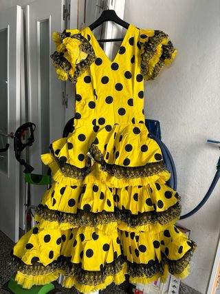 Traje flamenca
