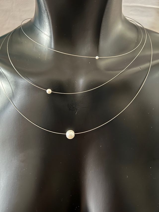 Collier fantasmino perla