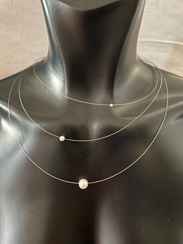 Collier fantasmino perla