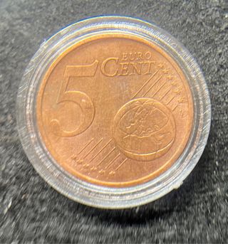 Monedas (2) 5 Céntimos de Euro Alemania